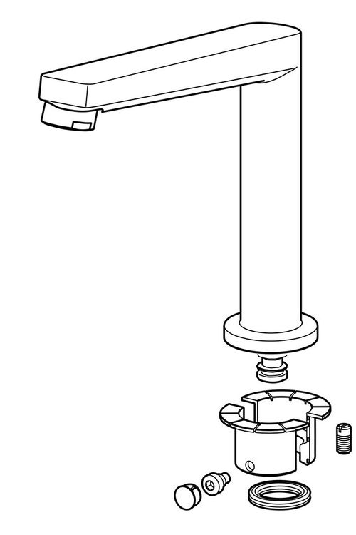 HANSA-Auslauf-HANSATWIST-Ausladung-193-mm-Chrom-59914204 gallery number 1